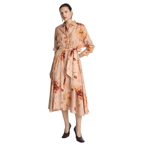 Veronika Maine Whisper Poppy Shirtdress
